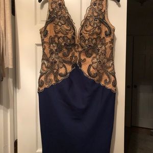 Tarik Ediz Couture Evening Gown